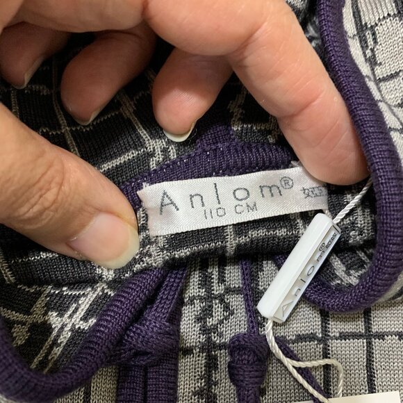 NWT 100% Silk Jacket Hoodie Women Grey Size Large Zip up Long Sleeves - Picture 11 of 11